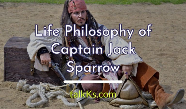 Jack Sparrow Life Lessons