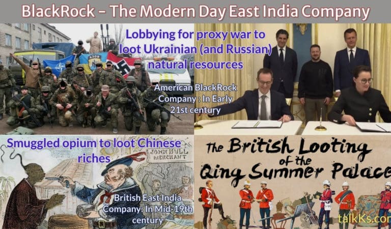 Is blackrock the modern day east india company?